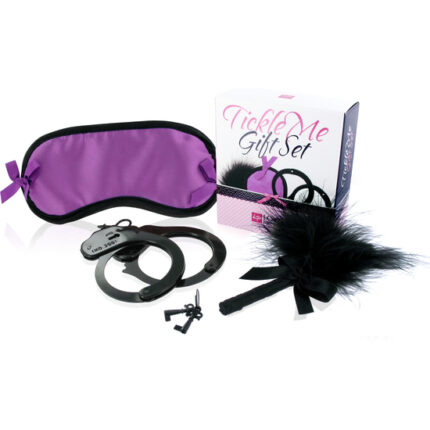 LOVERS PREMIUM TICKLE ME SET DE REGALO MORADO - 001