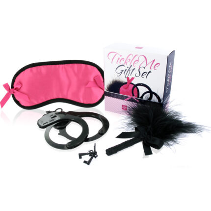 LOVERS PREMIUM TICKLE ME SET DE REGALO ROSA - 001