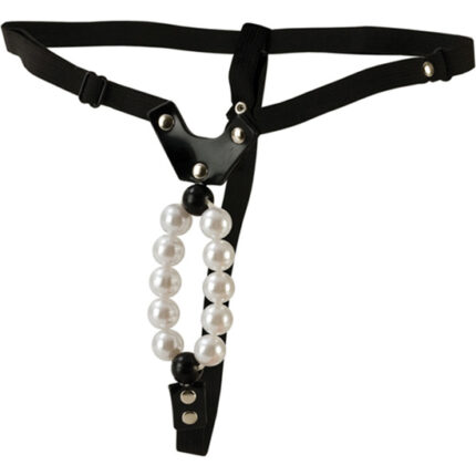 LOVERS TANGA CON PERLAS DE PLACER - 001