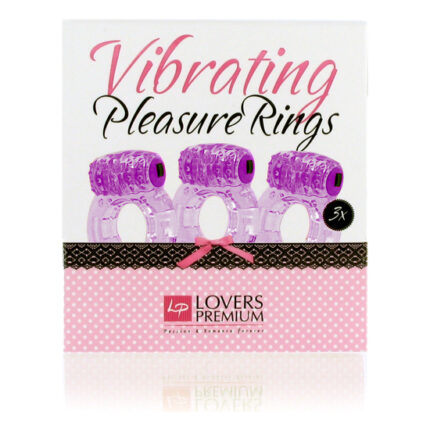 LOVERSPREMIUM - ANILLOS DE PLACER 3 UDS MORADO - 002