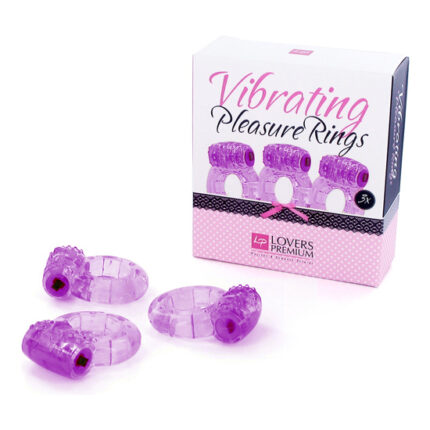 LOVERSPREMIUM - ANILLOS DE PLACER 3 UDS MORADO - 001