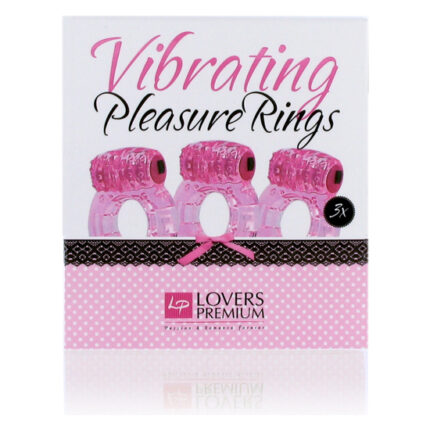 LOVERSPREMIUM - ANILLOS DE PLACER 3 UDS ROSA - 002