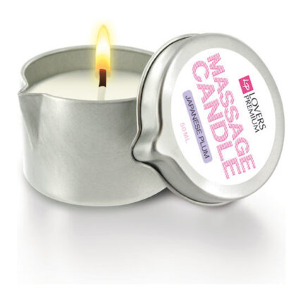 LOVERSPREMIUM VELA DE MASAJE AROMA CIRUELA JAPONESA - 001