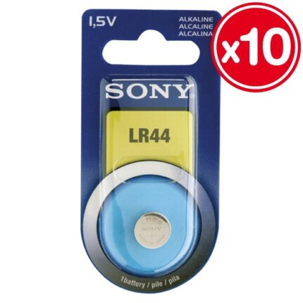 LR44 1.5V SONY ALCALINA (10 UNIDADES) - 001