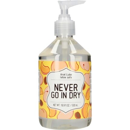 LUBRICANTE ANAL - NEVER GO IN DRY - 500 ML - 001