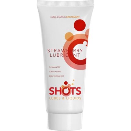 LUBRICANTE DE FRESAS CON BASE DE AGUA 100 ML - 001