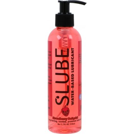 LUBRICANTE FRAMBRUESA SLUBE  - 250ML - 001