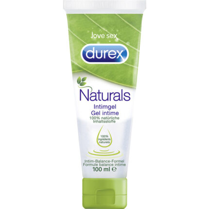 LUBRICANTE ÍNTIMO DUREX NATURALS 100 ML - 001