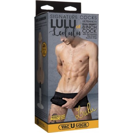 LULU OF LEOLULU - PENE ULTRASKYN DE 20.32 CM EXTRAIBLE - 002