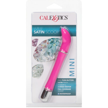 LULU SATIN SCOOP VIBRADOR ROSA - 002