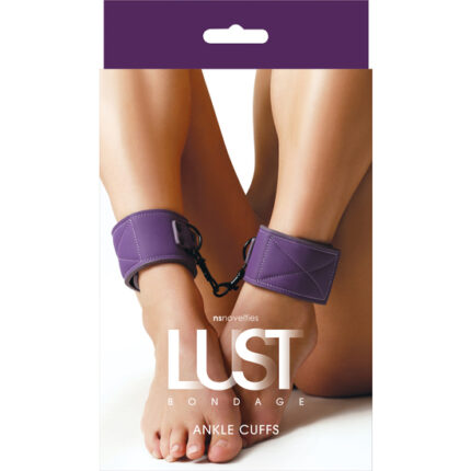 LUST BONDAGE ESPOSAS PARA TOBILLOS - MORADO - 002