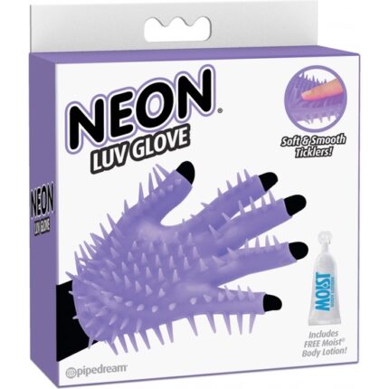 LUV GLOVE - GUANTE ESTIMULADOR MORADO - 002