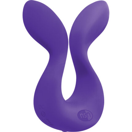 LUXE UPHORIA - VIBRADOR PARA PAREJAS MORADO - 001