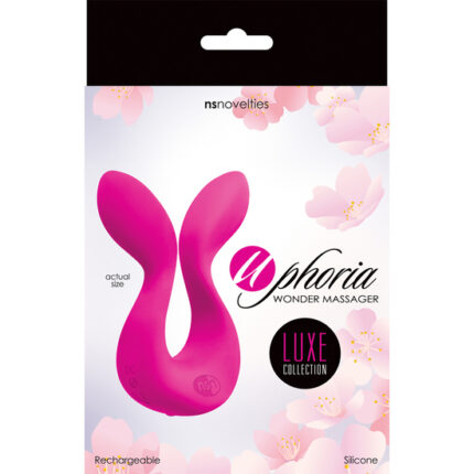 LUXE UPHORIA - VIBRADOR PARA PAREJAS ROSA - 002