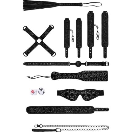LUXURY BONDAGE KIT - NEGRO - 002