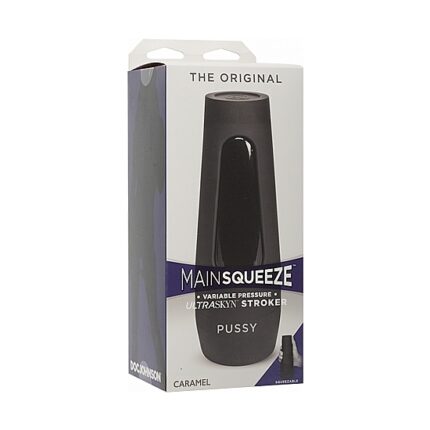 MAIN SQUEEZE - THE ORIGINAL MASTURBADOR VAGINA - CARAMELO - 002