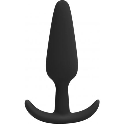 MALO SMALL CORK PLUG ANAL SILICONA - NEGRO - 001