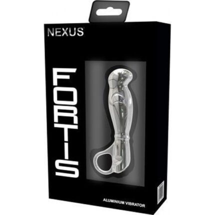 MASAJEADOR DE LA PROSTATA ALUMINIO FORTIS - PLATA - 002