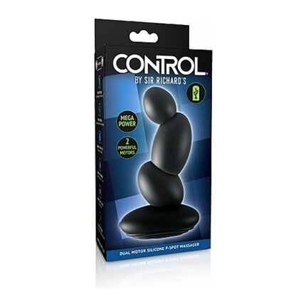 MASAJEADOR PUNTO P MOTOR DUAL - NEGRO - 002