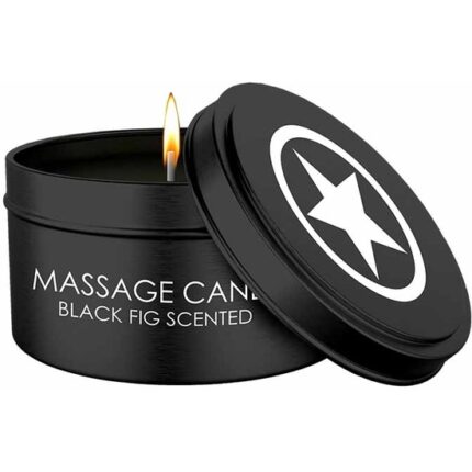 MASSAGE CANDLE - DISOBEDIENT SCENTED - NEGRO - 001