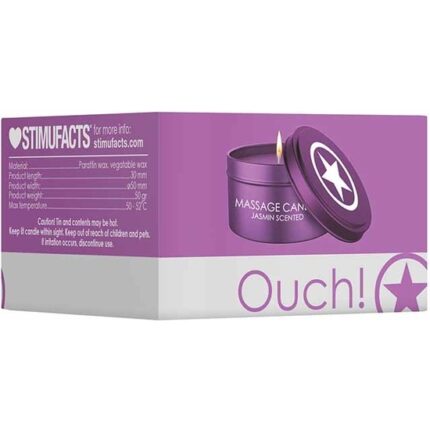 MASSAGE CANDLE - MISCHIEVOUS SCENTED - MORADO - 002
