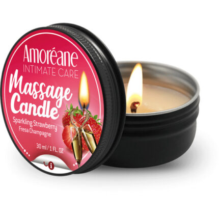 MASSAGE CANDLE SPARKLING STRAWBERRY - 001