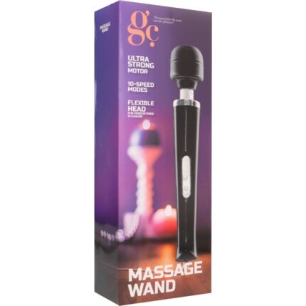 MASSAGE WAND - NEGRO - 002