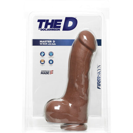 MASTER DILDO 30CM FIRMSKYN - CARAMEL - 002