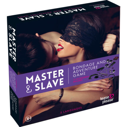 MASTER SLAVE KIT BDSM PARA PAREJAS MORADO - 001