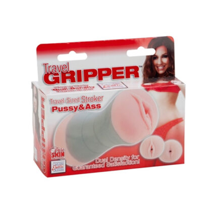 MASTURBADOR MASCULINO DE VIAJE VAGINA Y ANO - 002
