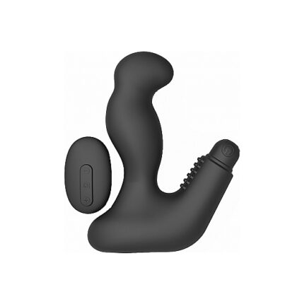 MAX 20 MASAJEADOR DILDO UNISEX CON CONTROL REMOTO NEGRO - 001