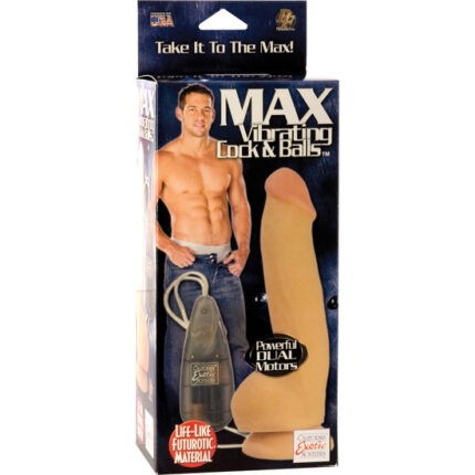 MAX PENE REALISTICO CON DOBLE VIBRADOR - 002