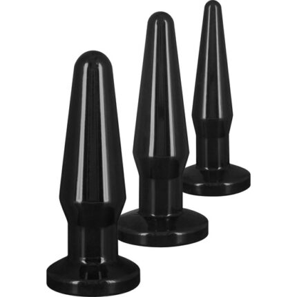 MEJOR SET DE PLUG ANAL NEGRO - 001