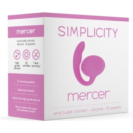 MERCER VIBRADOR ANAL - ROSA - 002