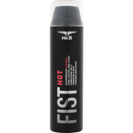 MISTER B FIST LUBRICANTE SILICONA EFECTO CALOR 200 ML - 001