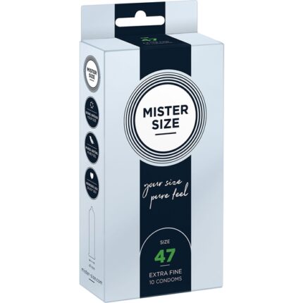 MISTER SIZE 47 (10 PACK) - EXTRA FINO - 001