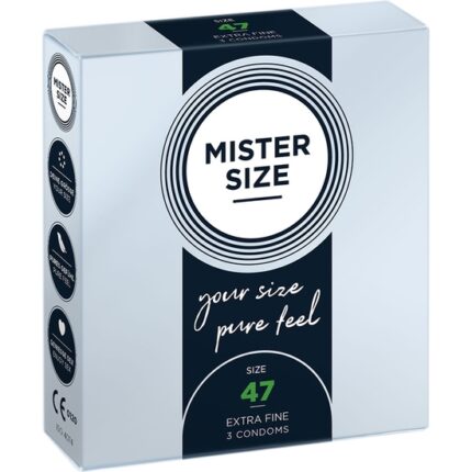 MISTER SIZE 47 (3 PACK) - EXTRA FINO - 001