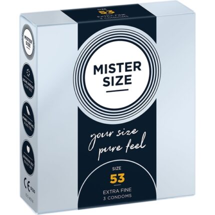 MISTER SIZE 53 (3 PACK) - EXTRA FINO - 001