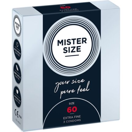 MISTER SIZE 60 (3 PACK) - EXTRA FINO - 001