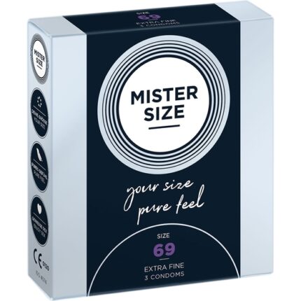 MISTER SIZE 69- PRESERVATIVOS EXTRAFINOS (3 PACK) - 001