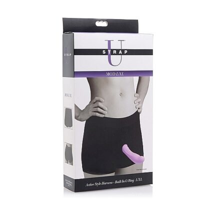 MOD ACTIVE ARNÉS ESTILO BOXER CON ANILLO PARA DILDO - 002