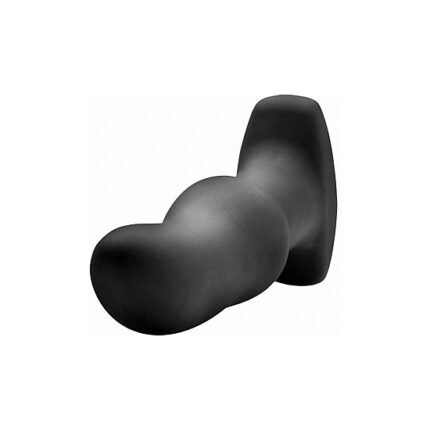 MODEL M PLUG CURVADO CON VIBRACIÓN - NEGRO - 001