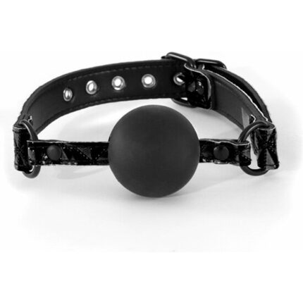 MORDAZA - SOFT SILICONE GAG - NEGRO - 001