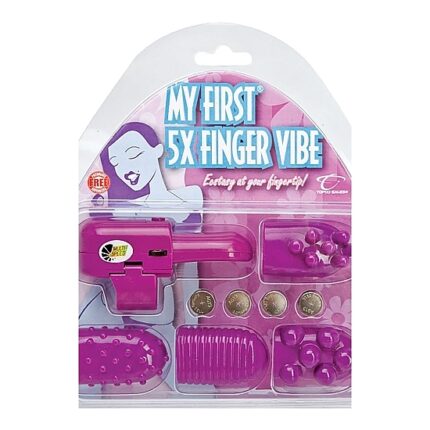 MY FIRST DEDO VIBRADOR 5 VELOCIDADES - 002