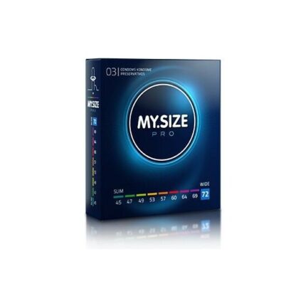 MY SIZE PRO PRESERVATIVOS 72MM - 3UDS - 001