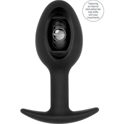 N0. 89 - PLUG CON BOLA INTERNA - NEGRO - 001