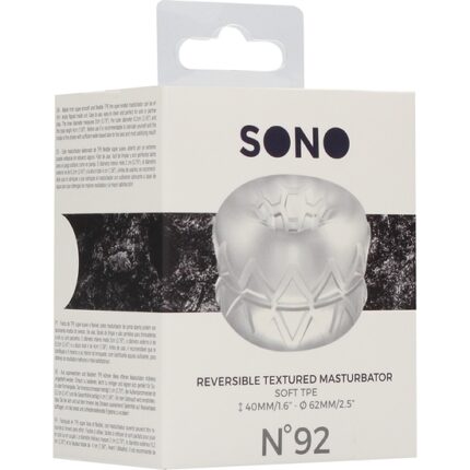 N0. 92 - ANILLO MASTURBADOR TRANSPARENTE - 002