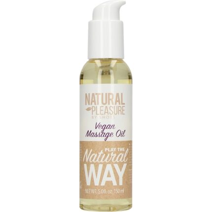 NATURAL PLEASURE - ACEITE DE MASAJE VEGANO - 150 ML - 001