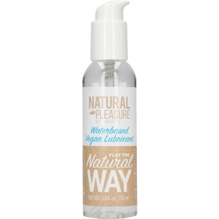 NATURAL PLEASURE - LUBRICANTE VEGANO A BASE DE AGUA- 150 ML - 001