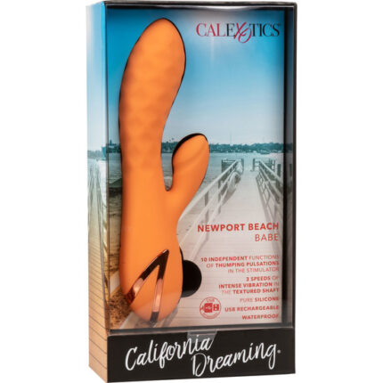 NEWPORT BEACH BABE - VIBRADOR RAMPANTE SILICONA - 002